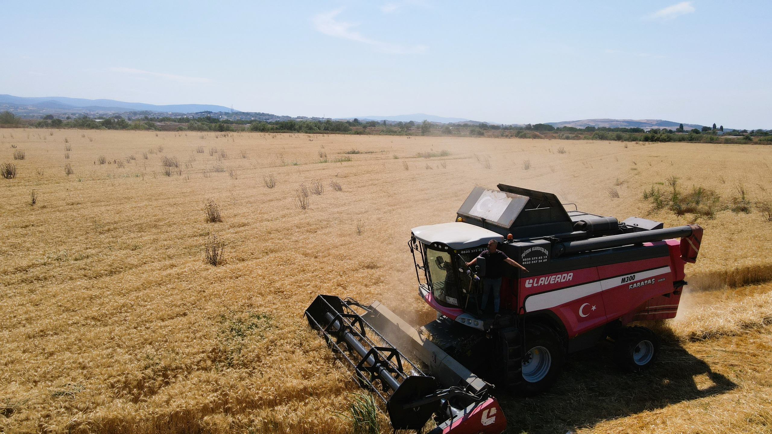 Mustafakemalpaşa’da Buğday Hasadı Başladı (6)