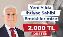 Başkan Bozbey’den Emeklilere Yeni Yıl Müjdesi!