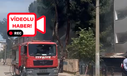 Mesleki Eğitim Merkezi'nde Yangın