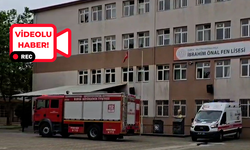 İbrahim Önal Fen Lisesi'nde Yangın!