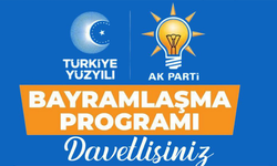AK Parti’nin Kurban Bayramı Bayramlaşma Programı Belli Oldu