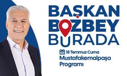 Başkan Bozbey Mustafakemalpaşa'ya Geliyor!