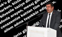 Gökhan Demir’den Vefa Dolu Teşekkür Mesajı