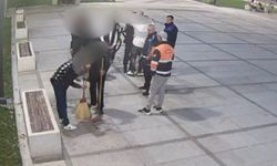 İnegöl Belediyesi’nden çevre dersi: Kirleten gençler önce temizledi sonra ceza aldı