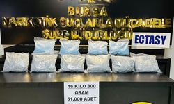 Bursa’da narkotik ekiplerinden büyük operasyon