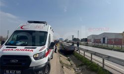 Direksiyon Hakimiyetini Kaybetti, Kanala Uçtu