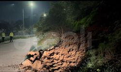 Nilüfer’de Gece Yarısı Toprak Kayması: Sürücü Son Anda Kurtuldu