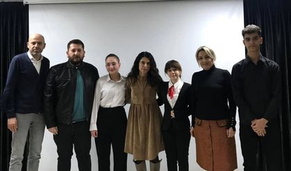 İstiklal Marşı yarışmasında ilçe birincisi oldu!