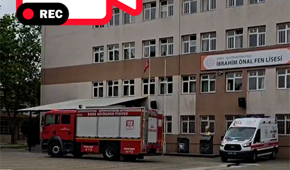 İbrahim Önal Fen Lisesi'nde Yangın!