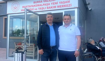 MHP İlçe ve KAÇEP Teşkilatından Huzurevi Ziyareti