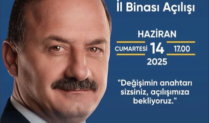 Anahtar Parti Bursa İl Binası Görkemli Bir Törenle Açılıyor