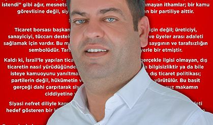 Gökhan Demir: “Ticaret Borsası Başkanı Görevinden İstifa Etmelidir”