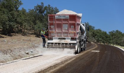 Mustafakemalpaşa’da 7 Mahalleyi Birleştiren O Yol Yenileniyor