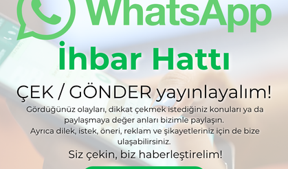 Whatsapp İhbar Hattımız Artık Sizinle