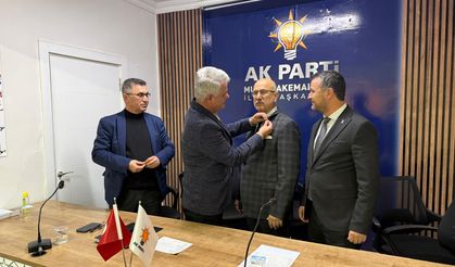 Sedat Sevim AK Parti’ye Katıldı