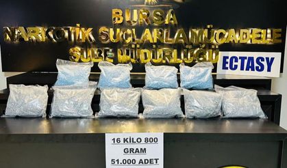 Bursa’da narkotik ekiplerinden büyük operasyon