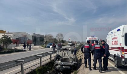 Direksiyon Hakimiyetini Kaybetti, Kanala Uçtu