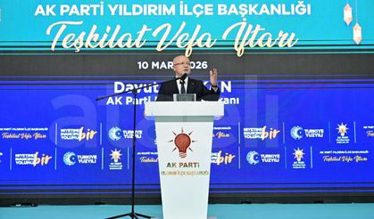 AK Parti Yıldırım’da “Teşkilat Vefa İftarı” Düzenlendi