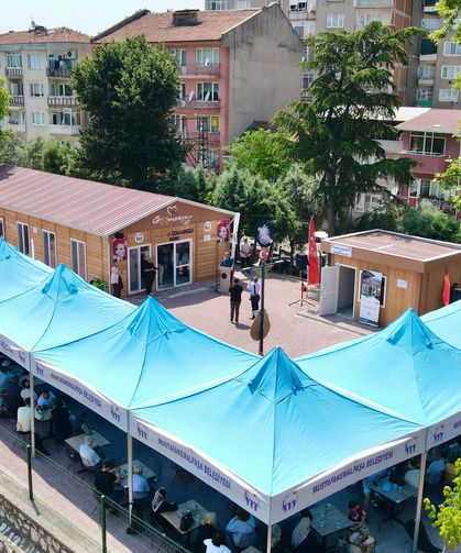 Mahmut Çolakoğlu Parkı’nda “Gülümseyen Kafe” Hizmete Girdi