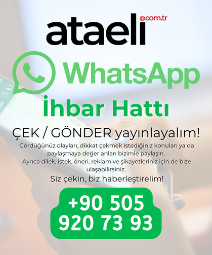 Whatsapp İhbar Hattımız Artık Sizinle