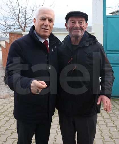 Bozbey’den Yaren Leylek ve Adem Amca'ya ziyaret