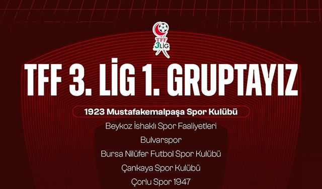 1923 Mustafakemalpaşaspor’un Rakipleri Belli Oldu