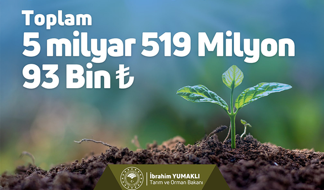 5,5 Milyar Liralık Destek Ödemesi Bugün Hesaplarda