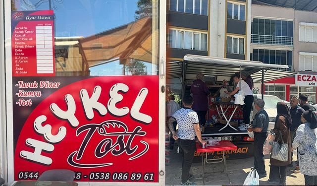 Heykel Tost Hizmete Açıldı