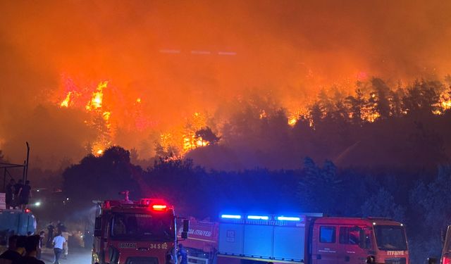 Yangın Bölgesinden Acı Haber: 1 İtfaiye Eri Şehit Oldu