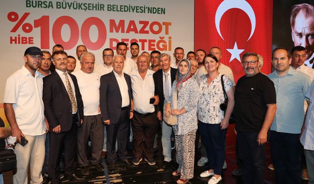 Yüzde Yüz Hibe Mazot Desteği Üreticiyle Buluştu