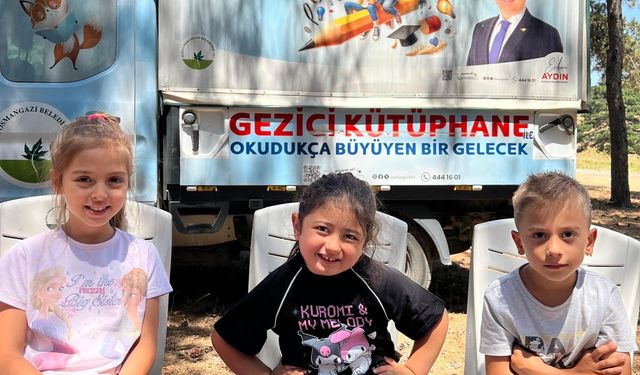 Gezici Kütüphane Çocukları Masallar İle Buluşturdu