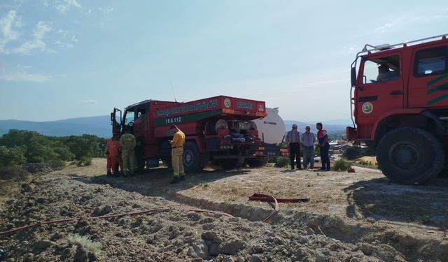 Kapaklıoluk'ta Orman Yangını!