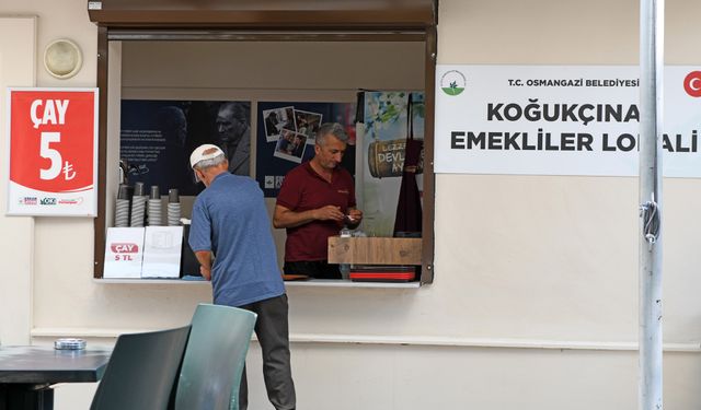 Osmangazi Belediyesi’nden Emeklilere Huzurlu Mekân