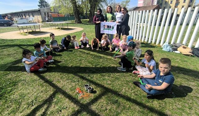 Mustafakemalpaşa’da TEMA Vakfı’ndan Binlerce Öğrenciye Doğa Eğitimi
