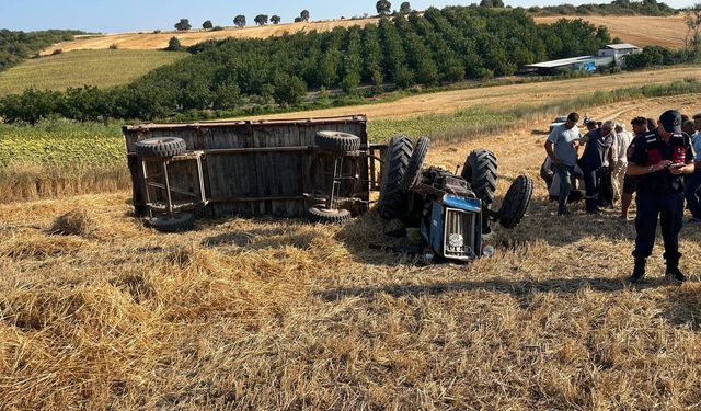 Adaköy'de Traktör Kazası: 63 Yaşındaki Çiftçi Hayatını Kaybetti