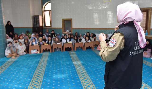 Yıldırım’da Çocuklara Afet Farkındalık Eğitimi