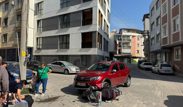 Kontrolsüz Çıkan Araç Kazaya Sebebiyet Verdi: 1 Yaralı