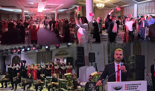 ADD’nin geleneksel Cumhuriyet gecesi büyük coşkuyla kutlandı