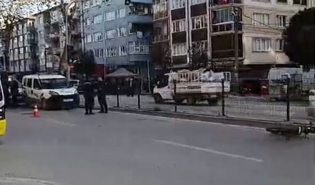 Mustafakemalpaşa'da Korkunç Kaza!: Bisikletli Metrelerce Sürüklendi
