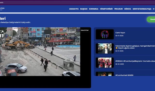 Mustafakemalpaşa Belediyesi’nden Modern ve Etkileşimli Web Sitesi