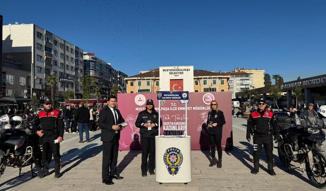 Emniyetten Kadına Şiddete Karşı Farkındalık