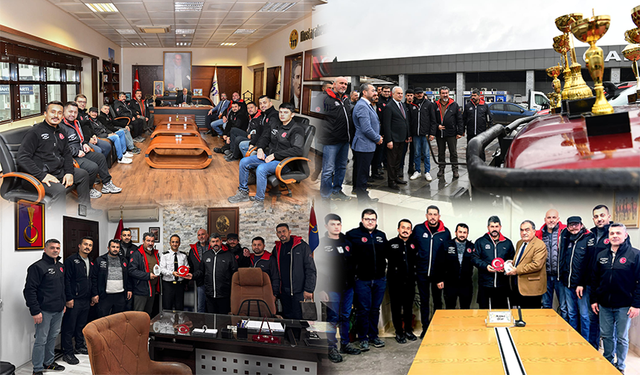 Kirmasti Off-Road Ekibinden Teşekkür Ziyareti