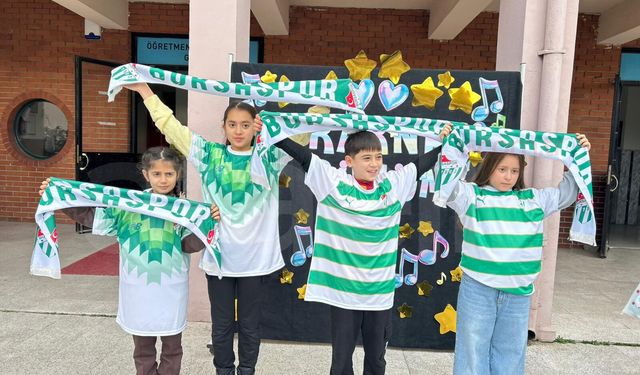 Mehmet Akif Ersoy Öğrencileri Bursaspor Ruhu ile Buluştu