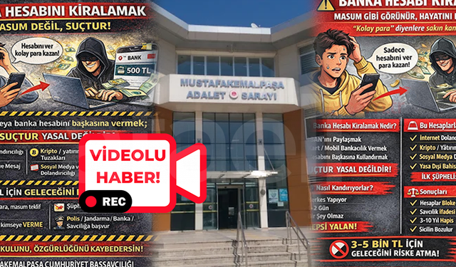 Savcılıktan Öğrencilere “IBAN ve Hesap Kiralama” Uyarısı