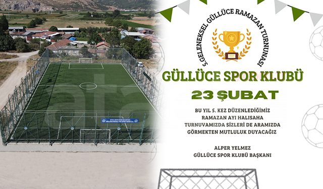 Güllüce’de Ramazan Turnuvası Heyecanı Yeniden Başlıyor