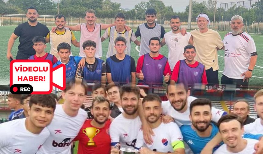 Mustafakemalpaşalı Şampiyonlar, EFA 14 Eylül SK İdmanında Buluştu