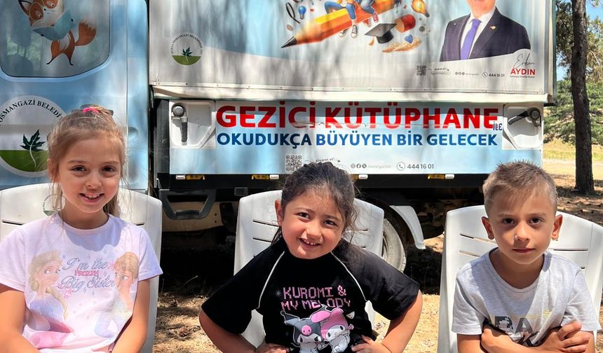 Gezici Kütüphane Çocukları Masallar İle Buluşturdu