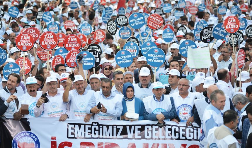 Memur-Sen memur ve emekli için zam talebi teklifini açıkladı