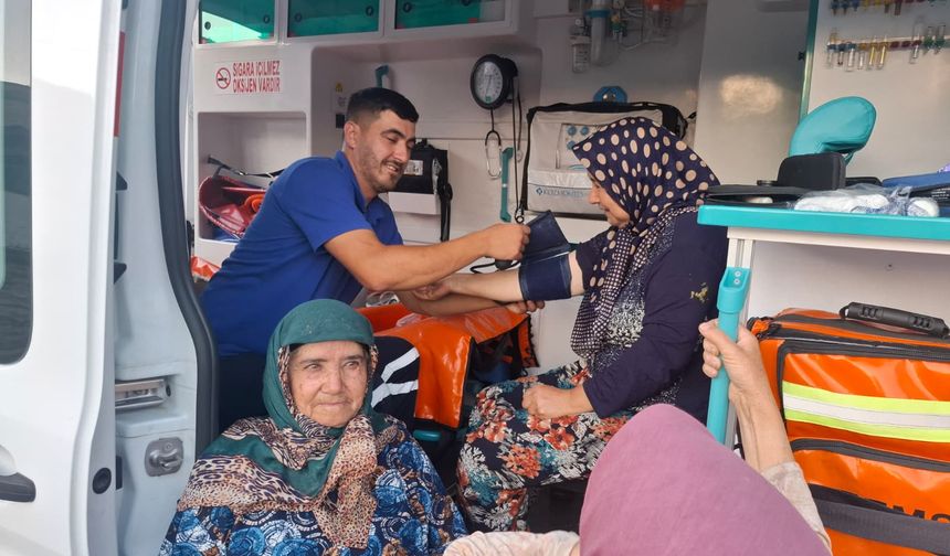 Tahliye Edilen Köylere Sağlık Eli: Büyükşehir’den Mobil Destek