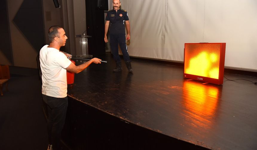 Yıldırım Belediyesi’nden Yangına Karşı Eğitim Seferberliği